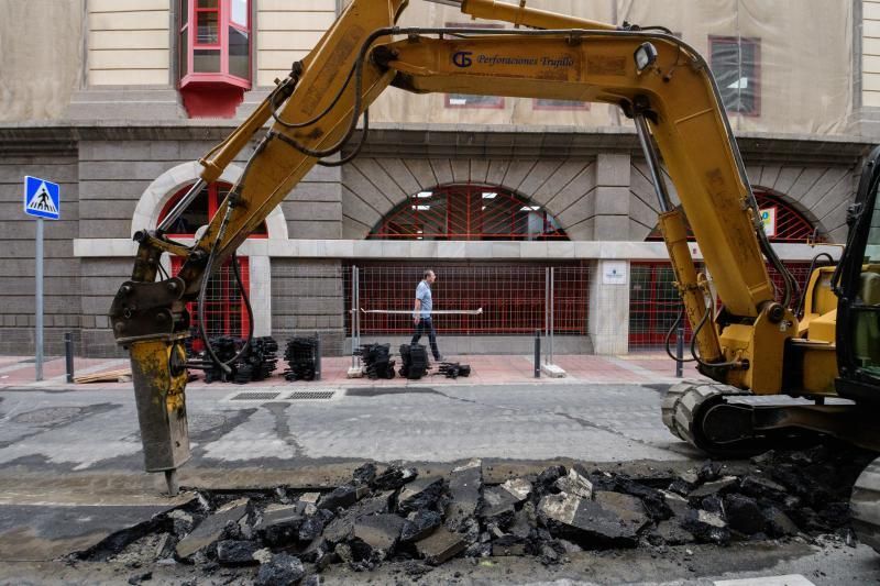 Nuevas obras entre las calles Guanarteme y 29 de abril |  | 17/07/2019 | Fotógrafo: Tony Hernández