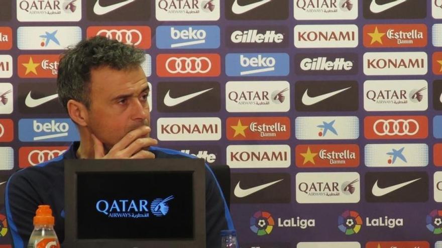 Luis Enrique: &quot;Les recuerdo que esto, hace cuatro semanas, era un velatorio&quot;