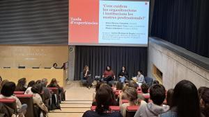Imagen de las jornadas de ECAS Qui cuida qui acompanya professionalment la vulnerabilitat? en Girona.