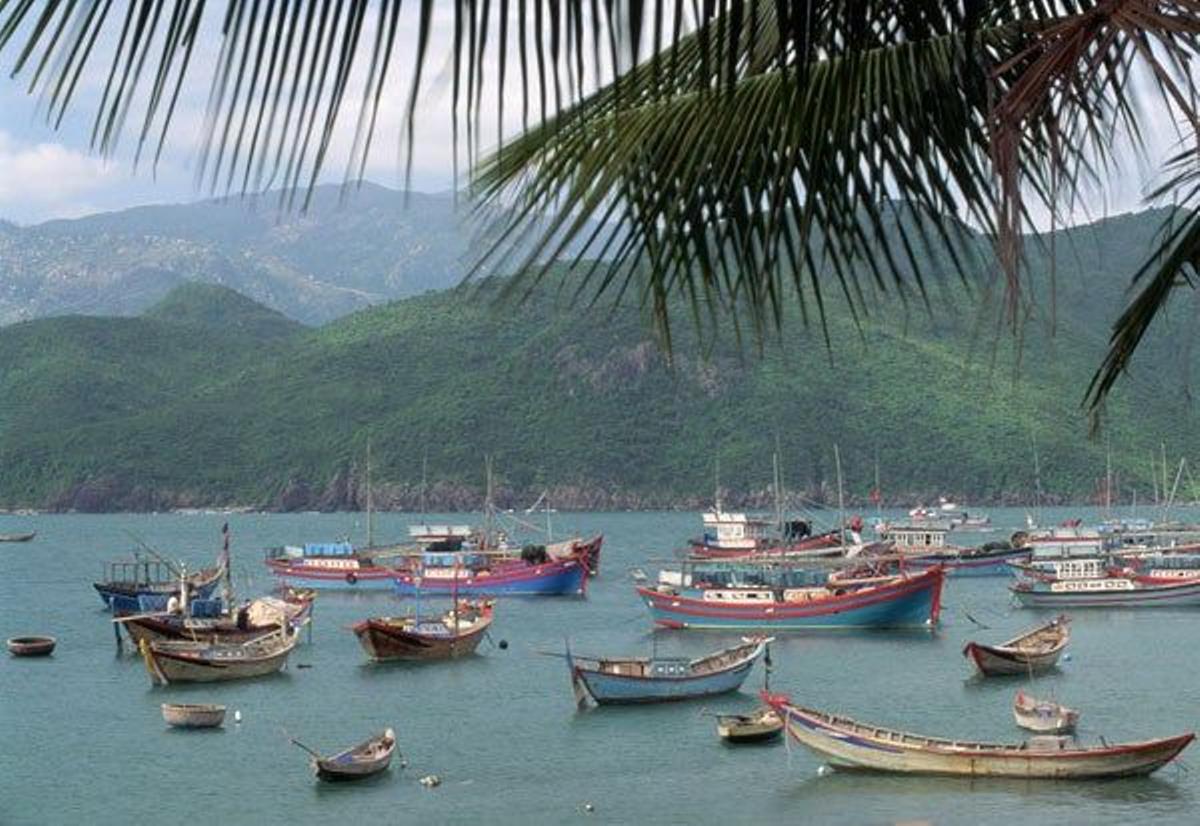 Bahía de Nha Trang, en Vietnam.