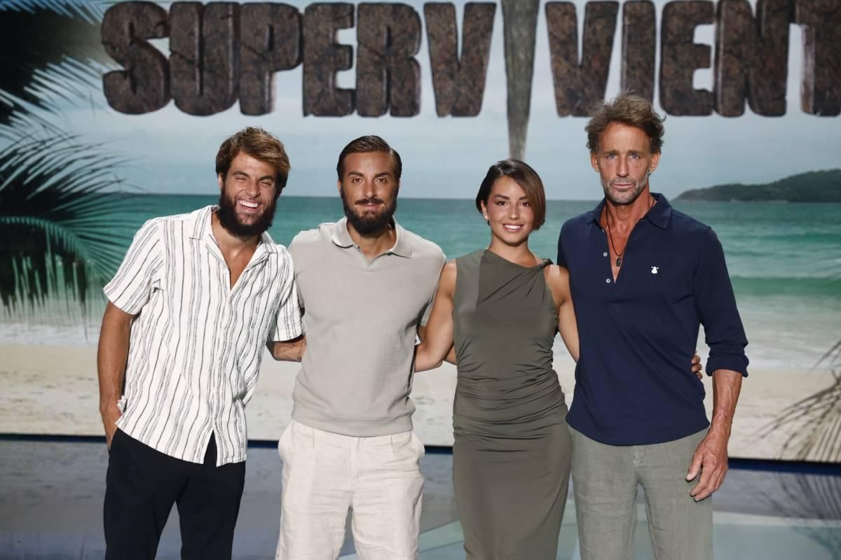Los cuatro finalistas de 'Supervivientes' 24 horas después de vivir la gran final
