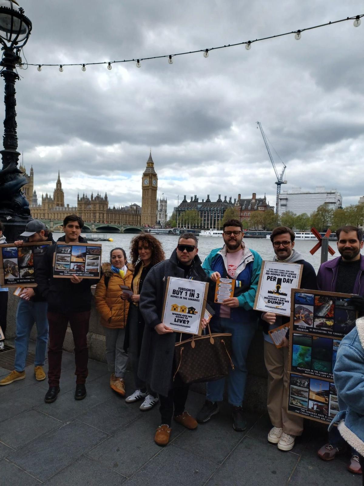 Manifestación en Londres