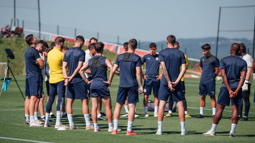 El Girona, amb l&#039;equip al complet a Vallecas