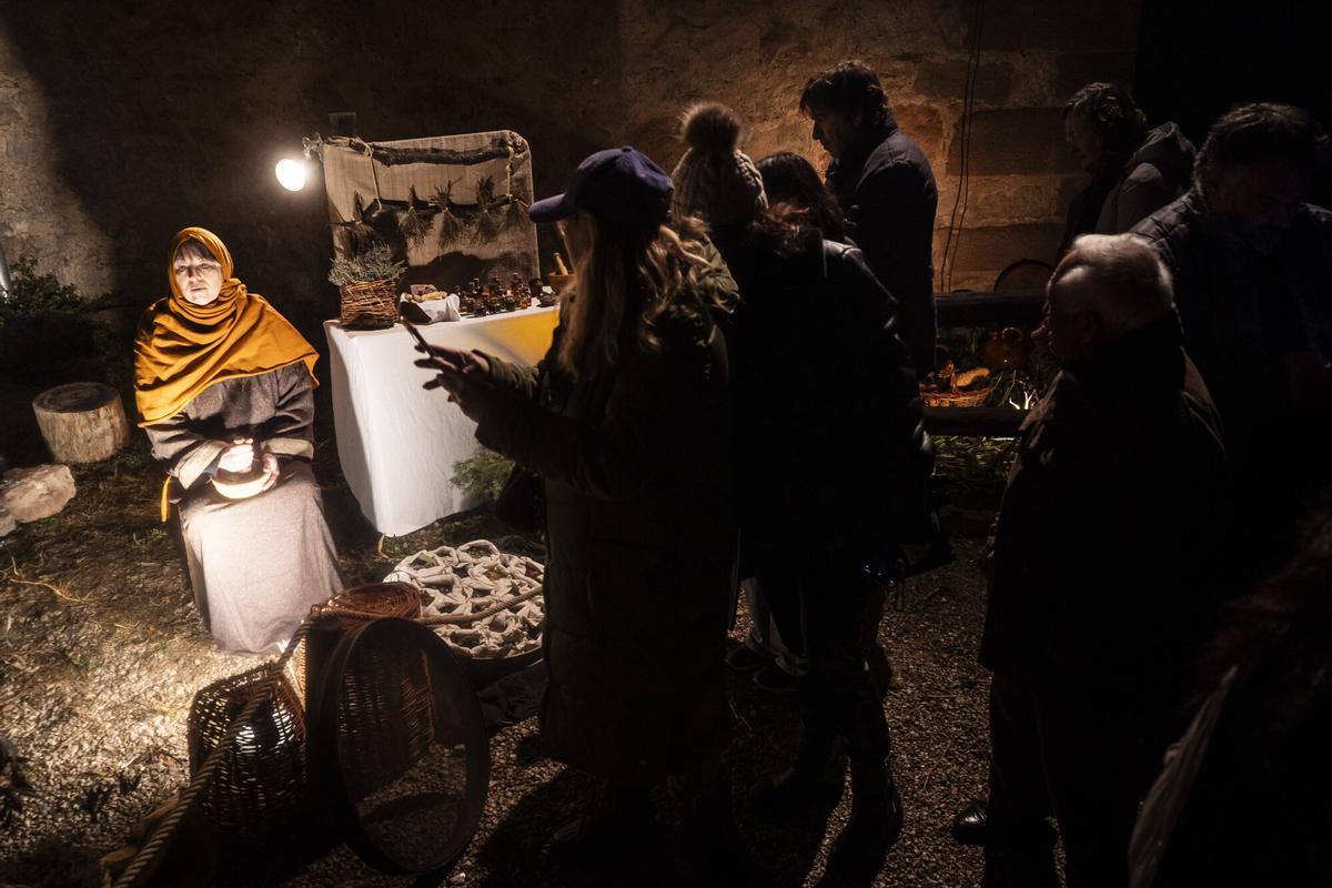 El Pessebre Vivent del Bages, a les Torres Fals, en imatges