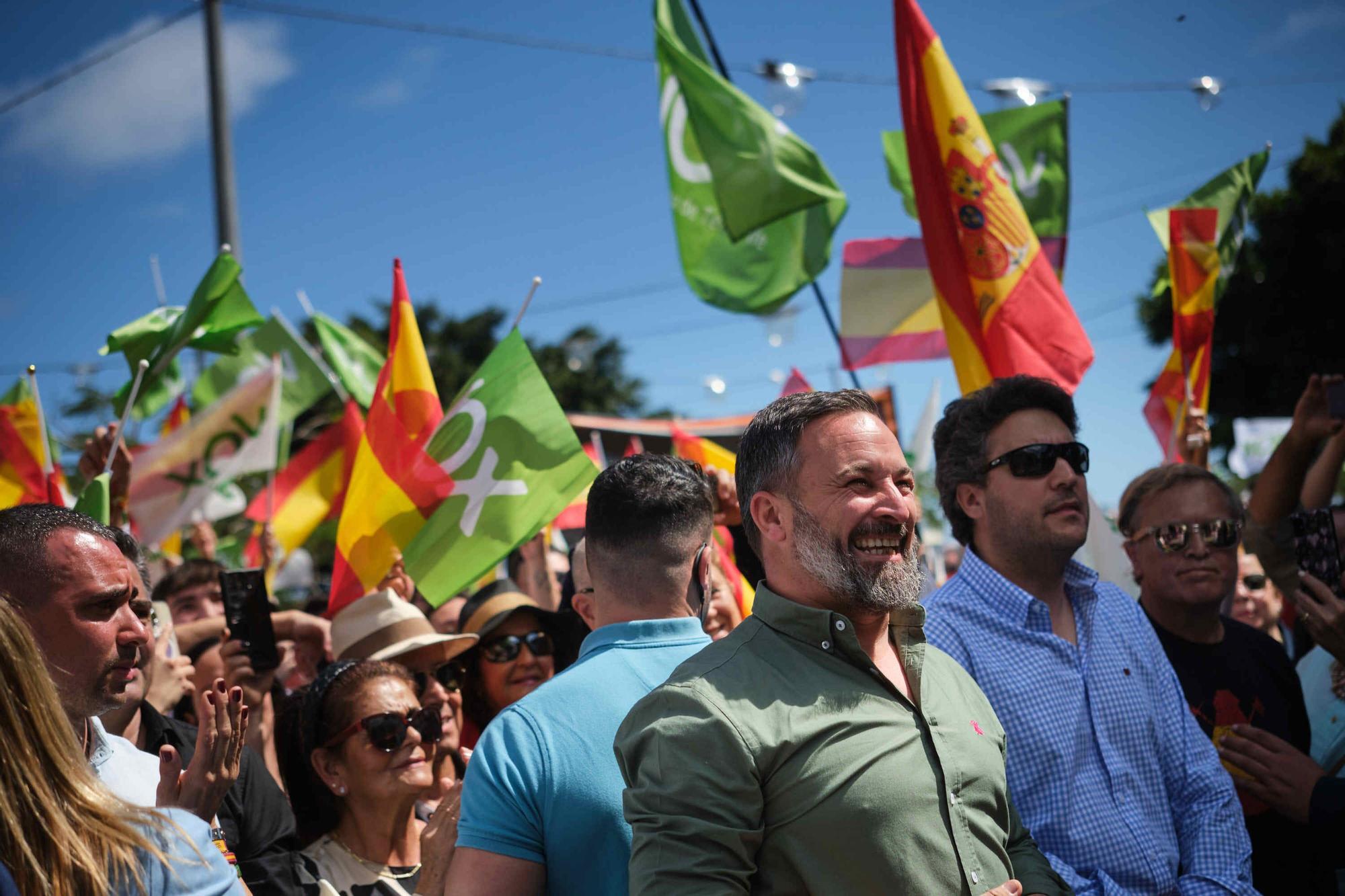 Santiago Abascal, en Tenerife