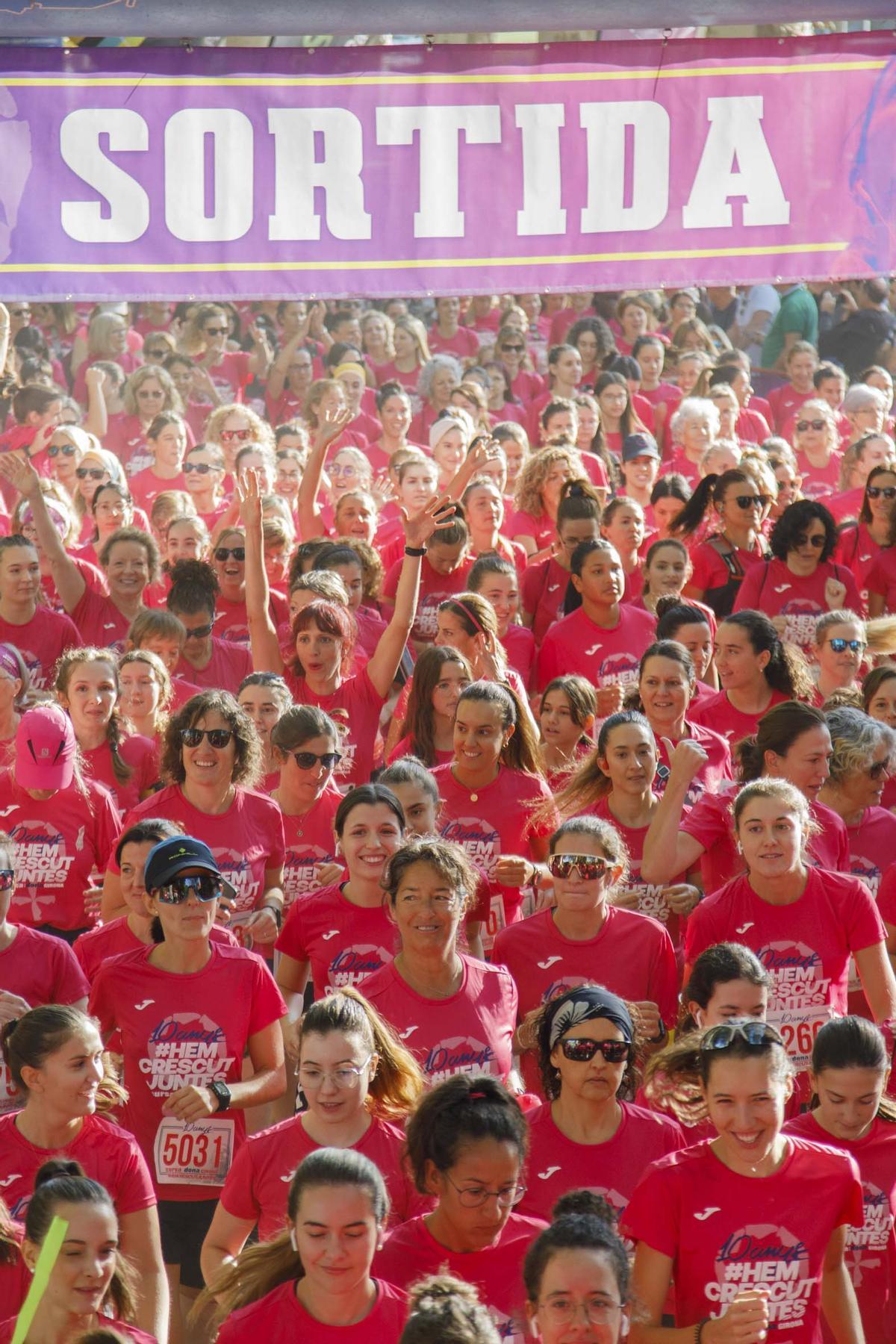 Les millors imatges de la 10a edició de la Cursa de la Dona Les millors imatges de la 10a edició de la Cursa de la Dona