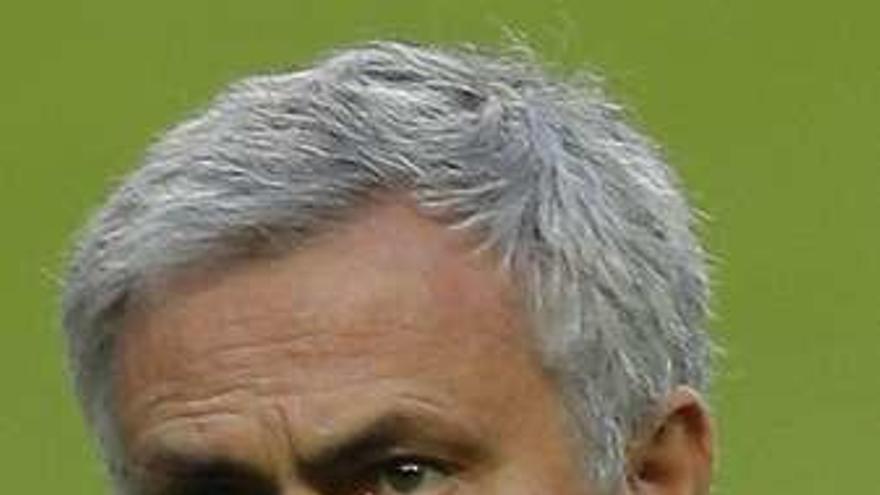 José Mourinho, ayer.