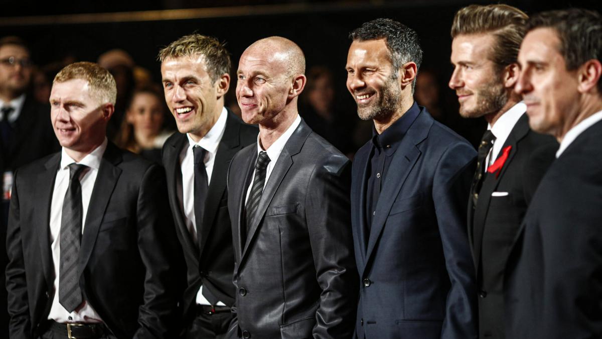 Paul Scholes, Phil Neville, Nicky Butt, Ryan Giggs, David Beckham y Gary Neville se convirtieron en copropietarios del Salford City en 2014