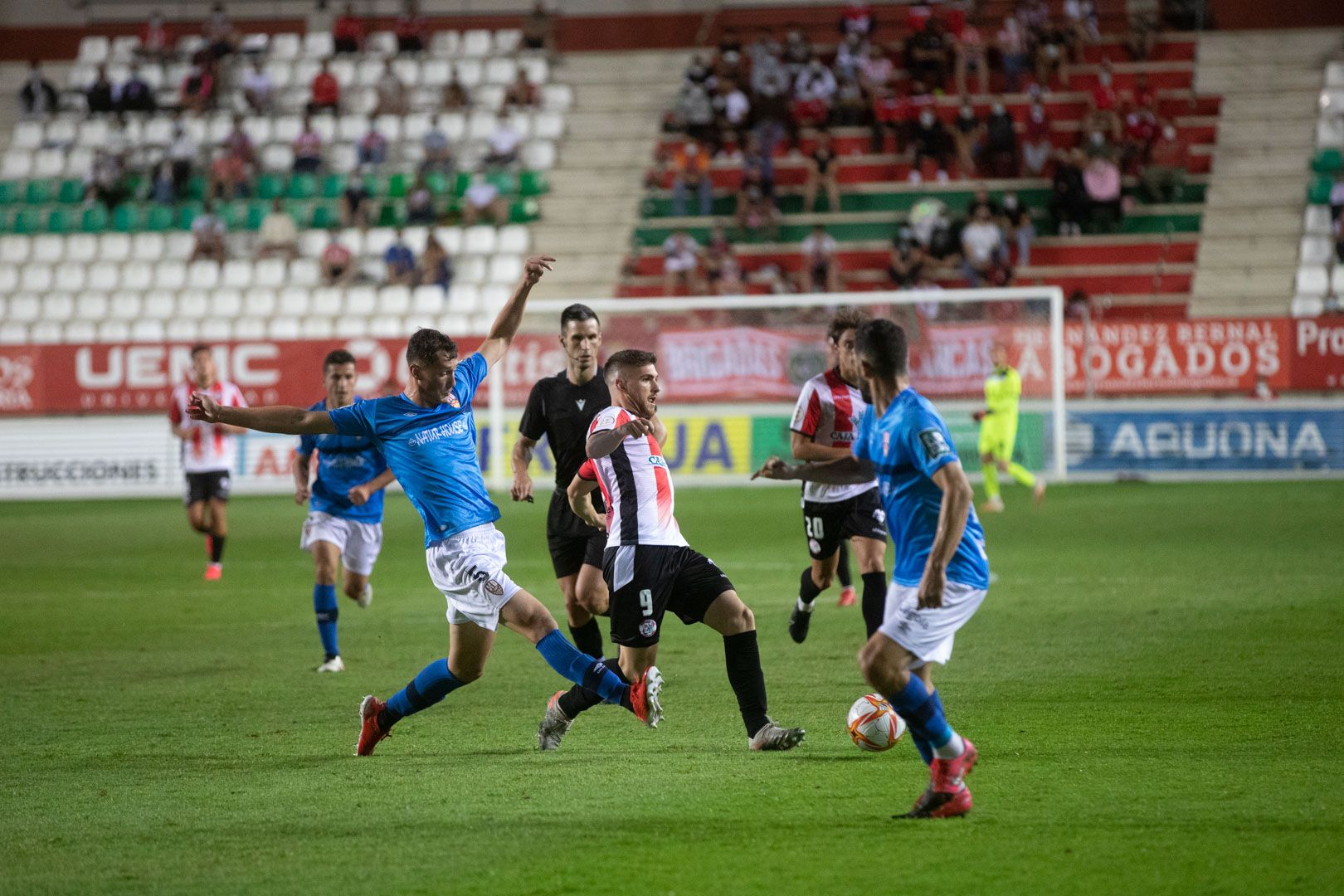 GALERÍA| Las mejores imágenes del partido entre el Zamora CF y el Logroñés