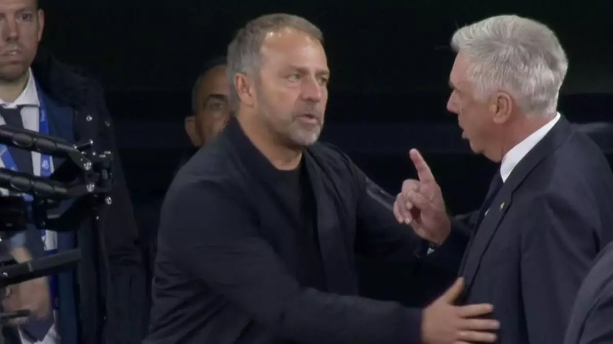 ?Qu谷 le recrimin車 Ancelotti a Flick? "No tengo ning迆n problema con 谷l, pero..."