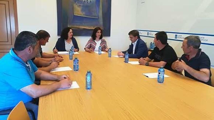 Reunión de la conselleira con representantes de A Limia // FdV