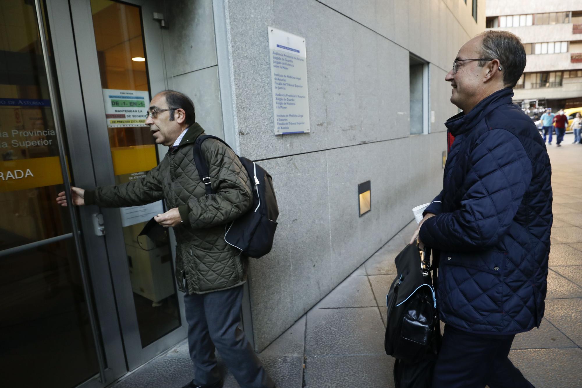 Primera sesión del juicio por el asesinato de Javier Ardines, el concejal de Llanes