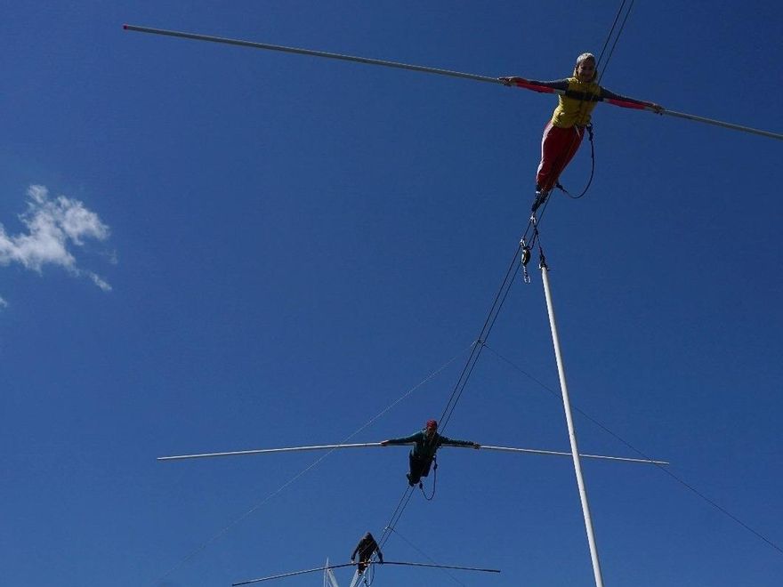 La compañía de circo Nostraxladamus exhibirá su espectacular &#039;Volatineros&#039; el fin de semana del 30 y 31 de julio.