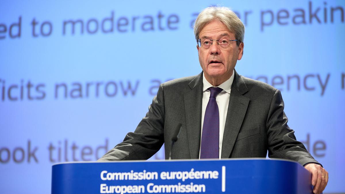 El comisario europeo de Asuntos Económicos, Paolo Gentiloni.