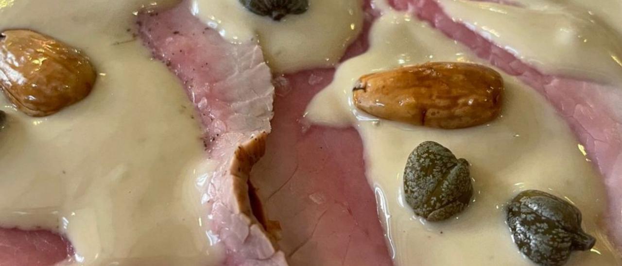 Vitello tonnato.