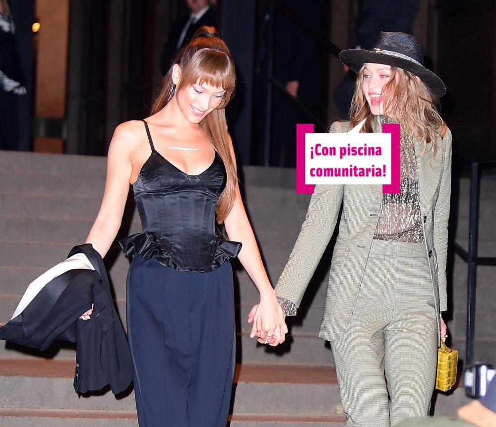 Bella y Gigi Hadid se quieren comprar una casa con piscina comunitaria