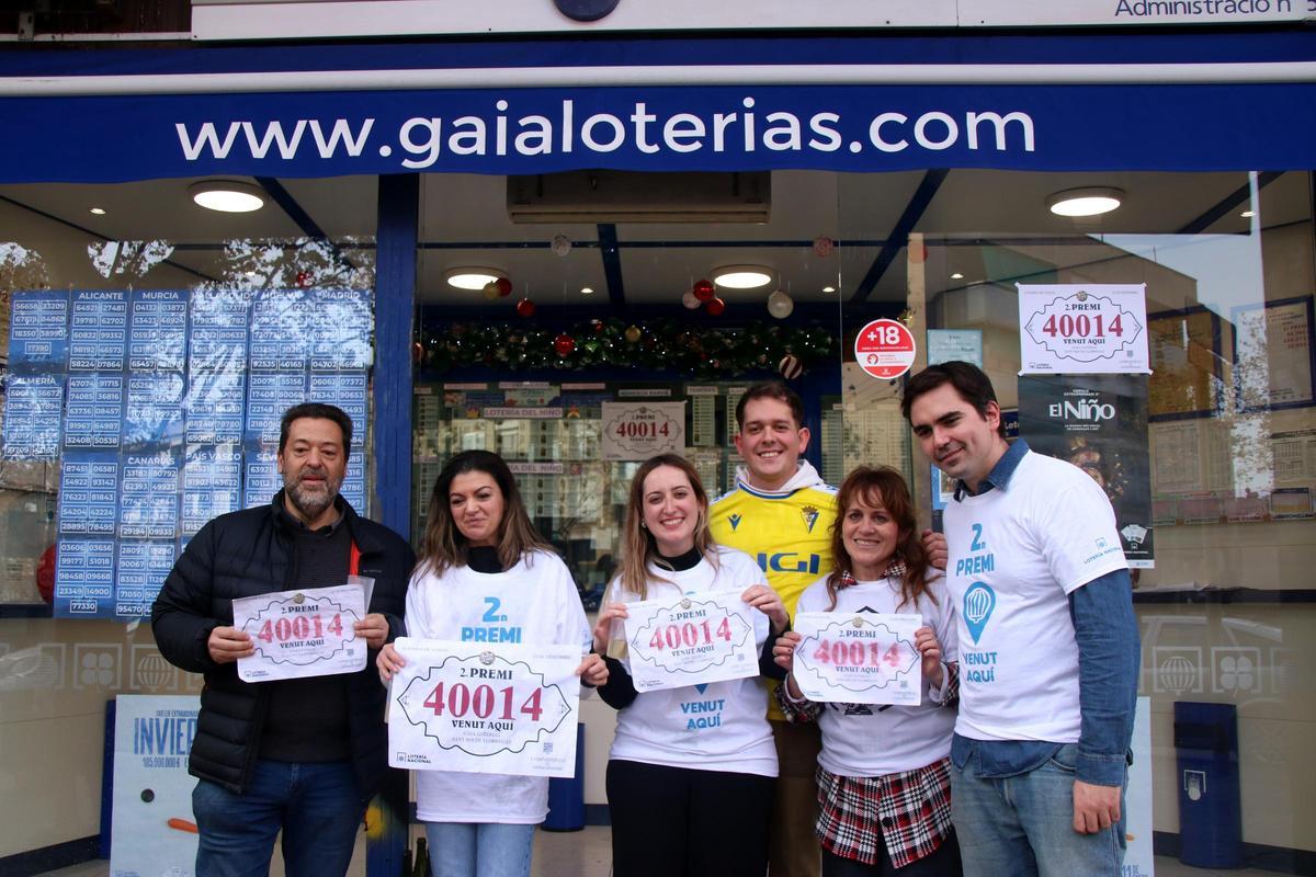 L'administració de loteria de Sant Boi de Llobregat que ha venut dècims per valor de 7,2 milions d'euros.