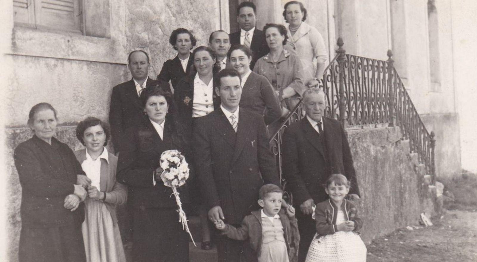 una boda de 1955. | Imágenes reproducidas del libro «Muñó y sus gentes»