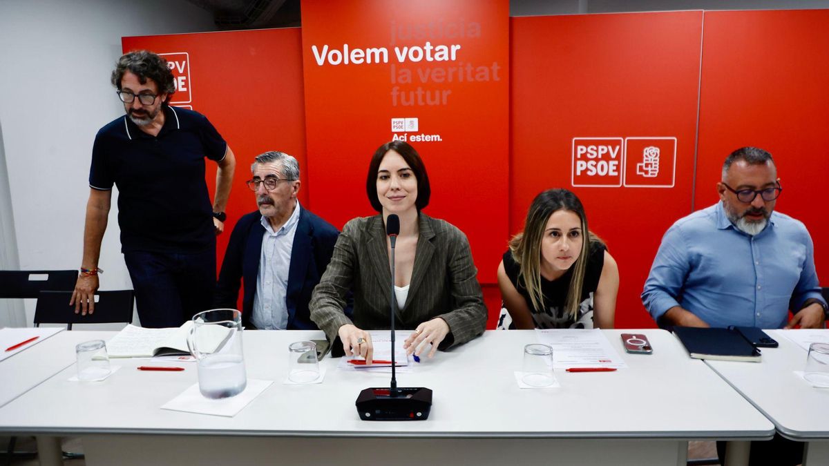 Diana Morant, en la reunión de ayer.