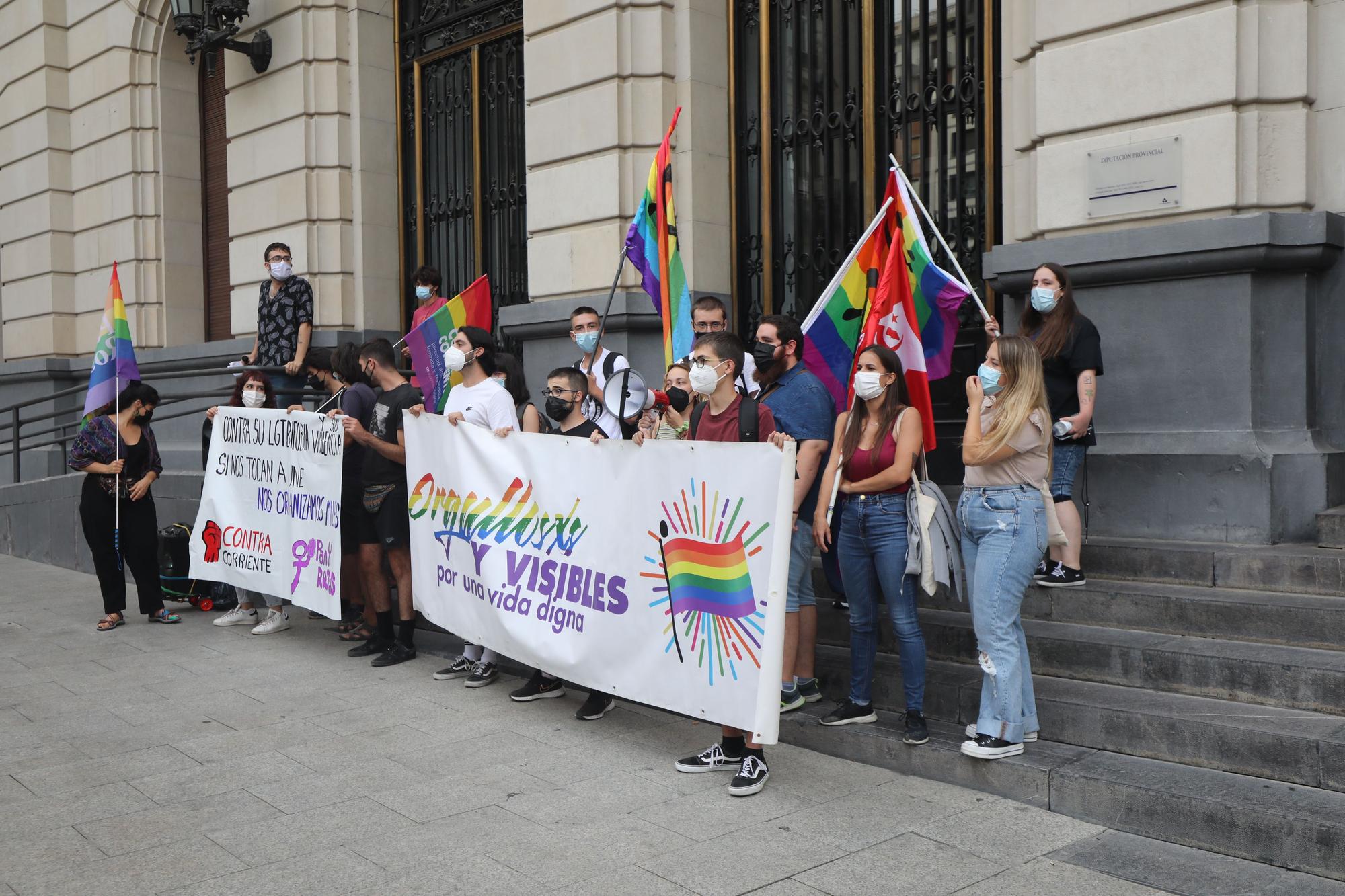 Concentración contra la homofobia en Zaragoza el 11 de septiembre