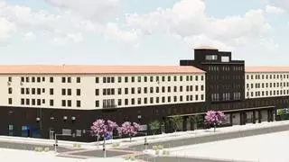 La manzana de la comisaría Delicias mudará de piel con su nueva fachada