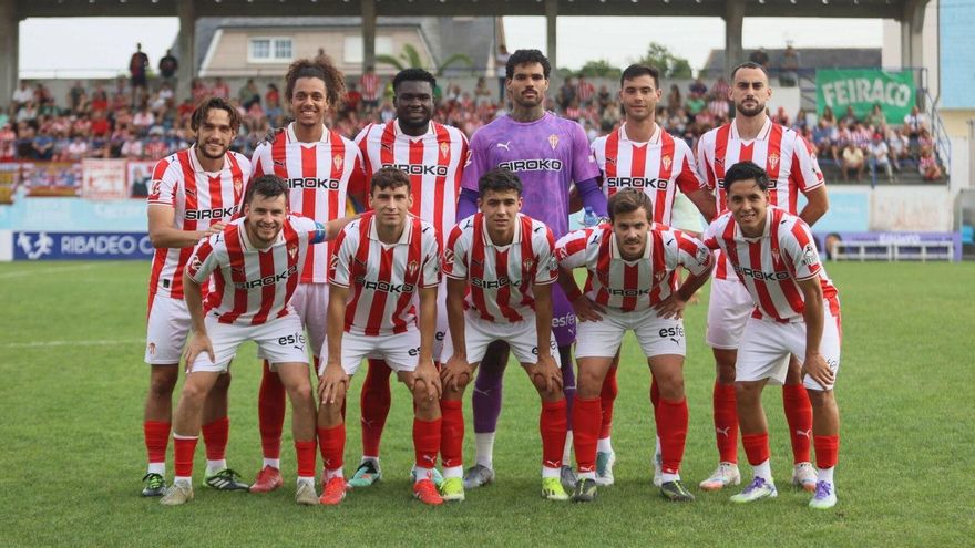 El Sporting, primer rival del Córdoba CF en la Liga, concluye los amistosos de pretemporada con dos goleadas en un día