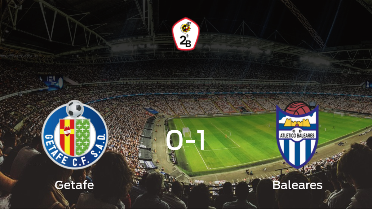 El At. Baleares logra una ajustada victoria ante el Getafe B (0-1)
