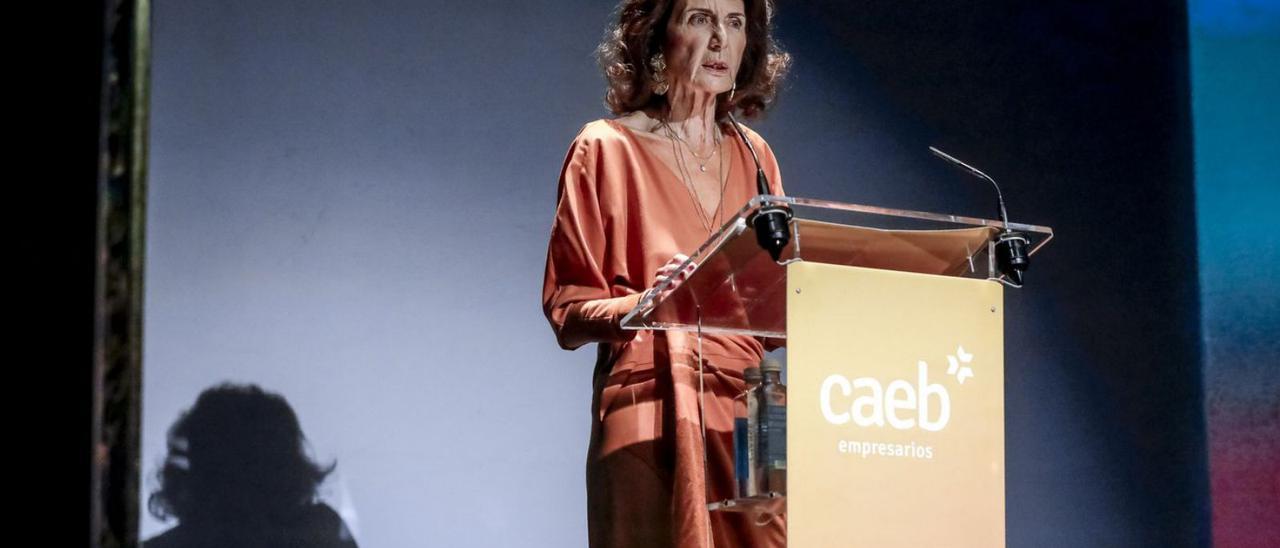 Carmen Planas, presidenta de CAEB.