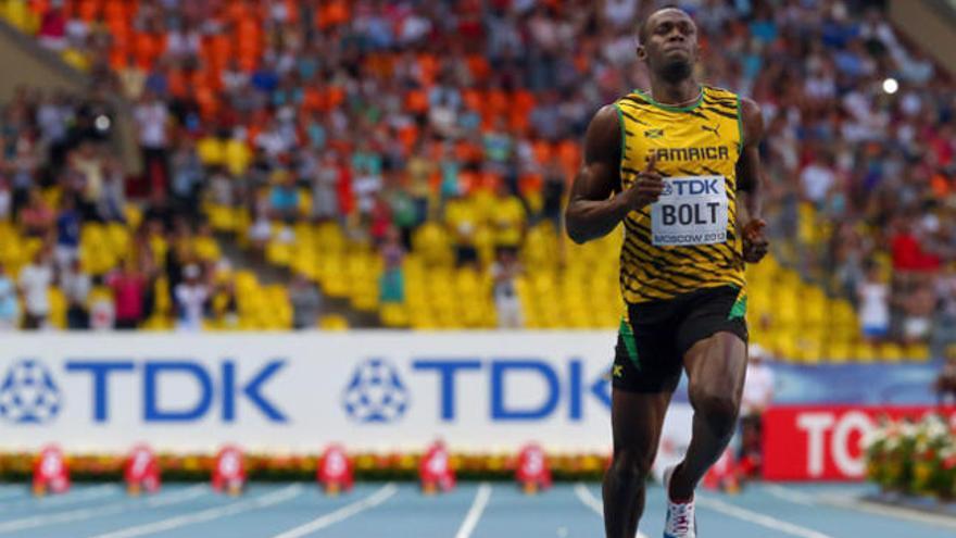 Usain Bolt busca su primer oro