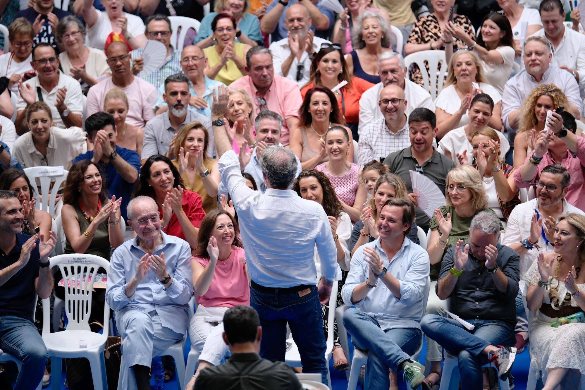Mitin del Partido Popular en Málaga