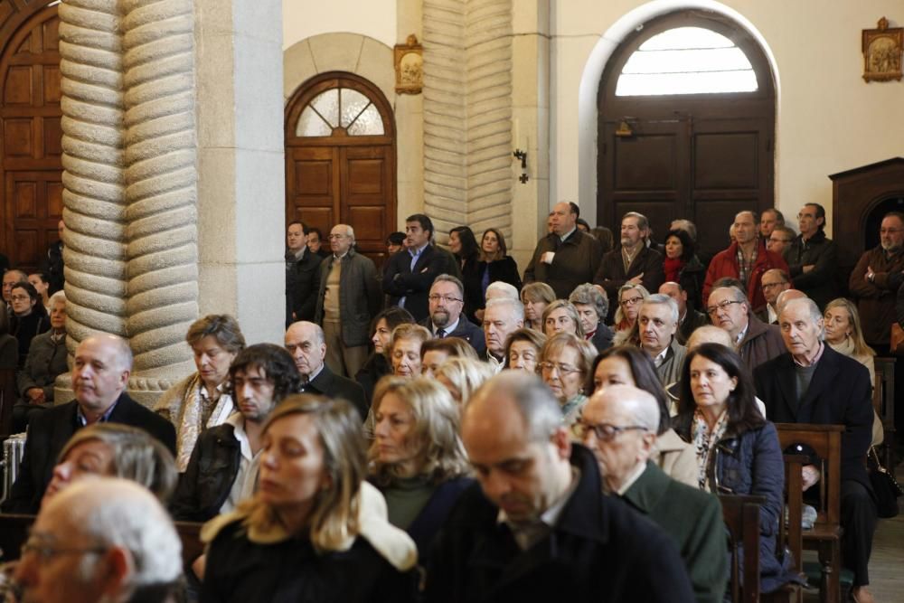 Funeral por Claudio Fernández Junquera en San Julián de Somió