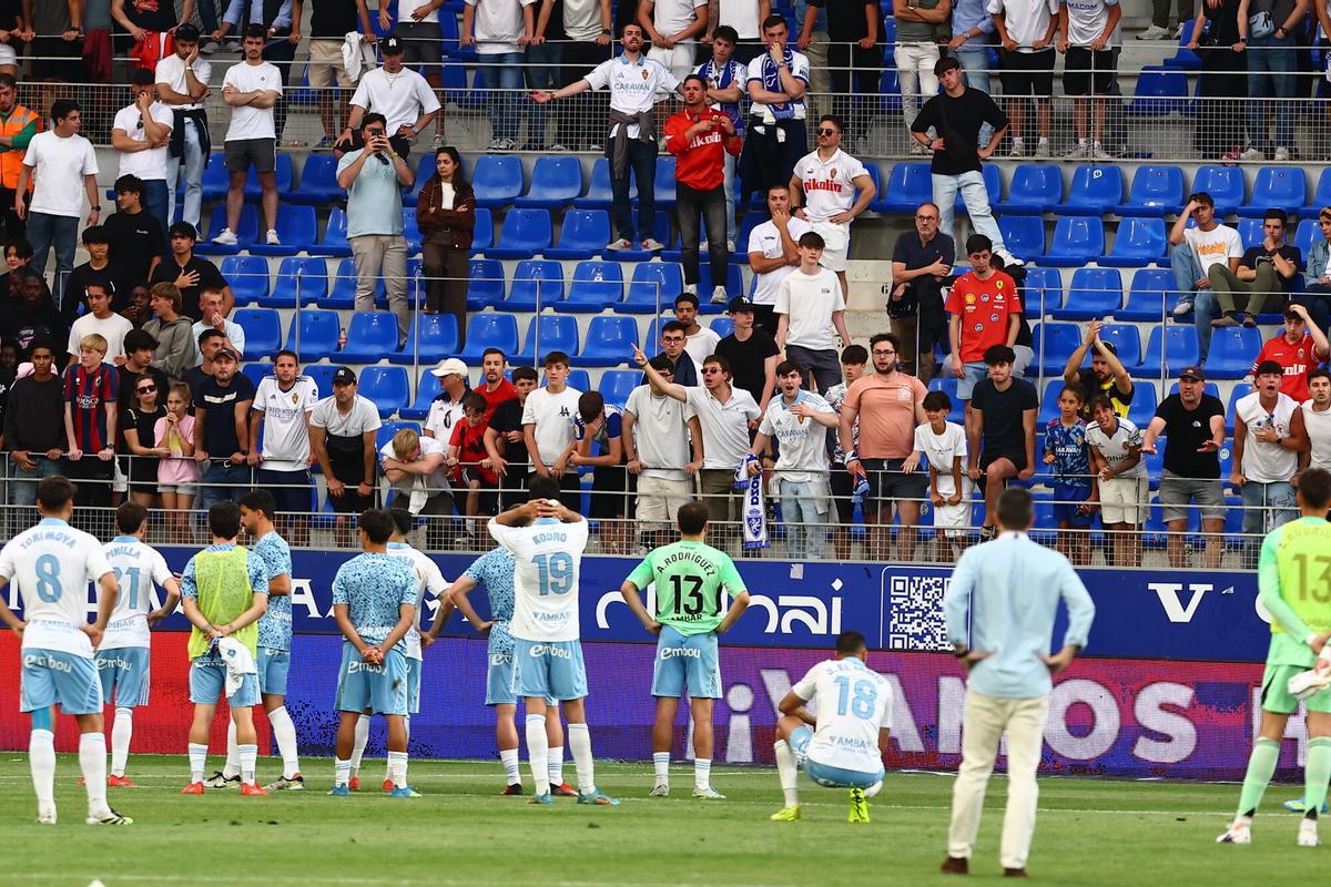PARTIDO DE LIGA DE SEGUNDA DIVISION, SD HUESCA - REAL ZARAGOZA, ESTADIO DEL ALCORAZ