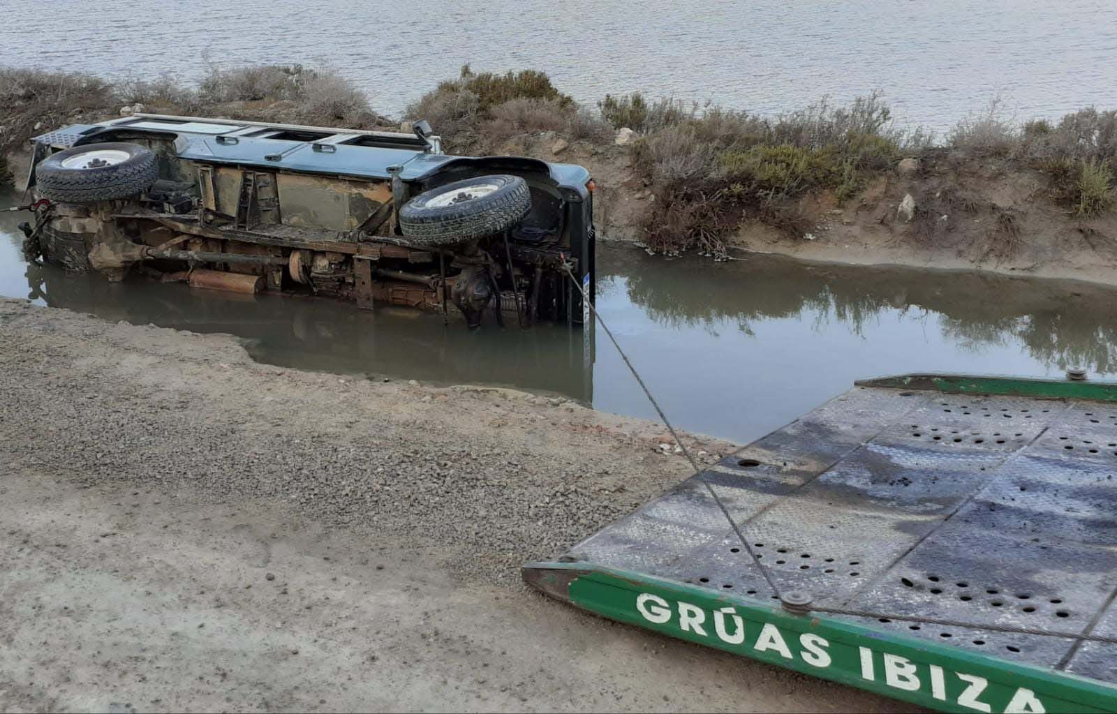 Varios accidentes sin heridos en las carreteras de Ibiza