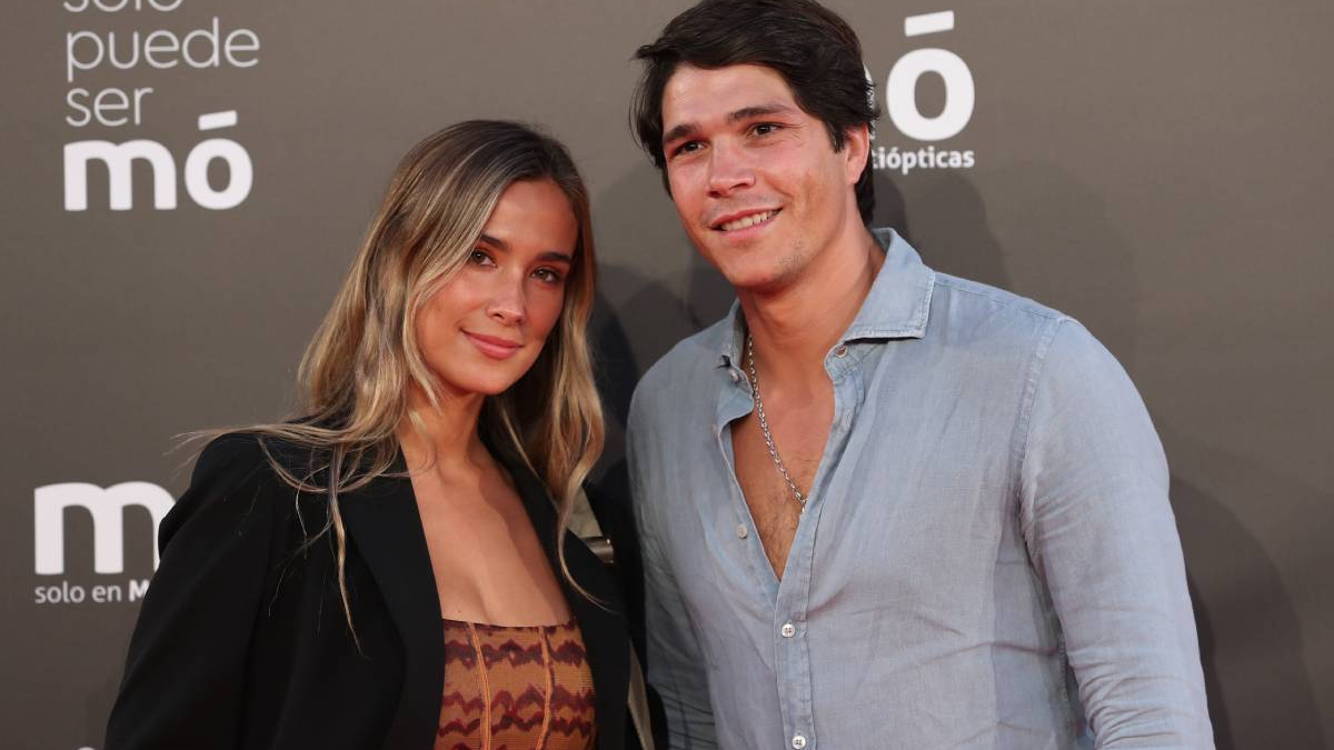 María Pombo y Pablo Castellanos en una fiesta en Madrid