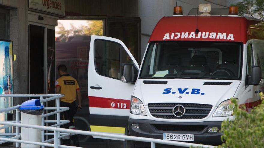 Herido un motorista de 71 años en un accidente en la avenida de Dénia