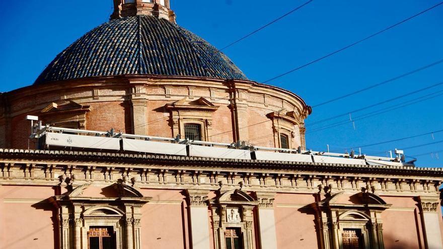 Adiós al polémico toldo de la Basílica