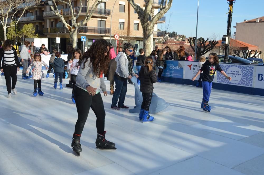 Pista de gel sintètic al Vall de Berga