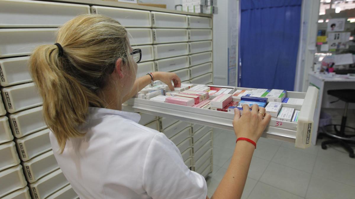 Una farmacia, en una imagen de archivo.