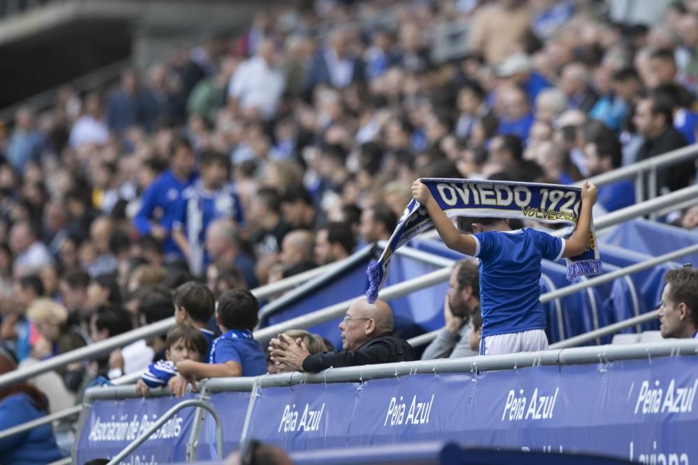 El partido del Oviedo ante el Numancia, en imágenes.