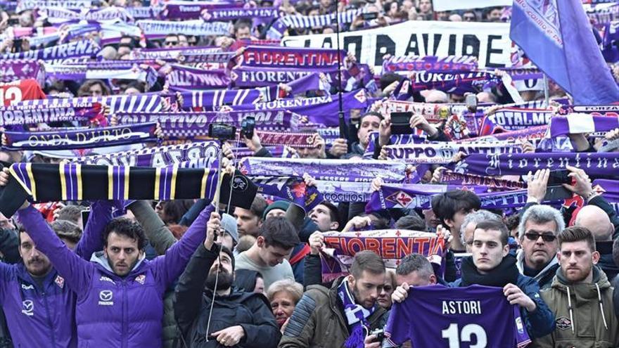 La Fiorentina despide a Astori, su gran capitán