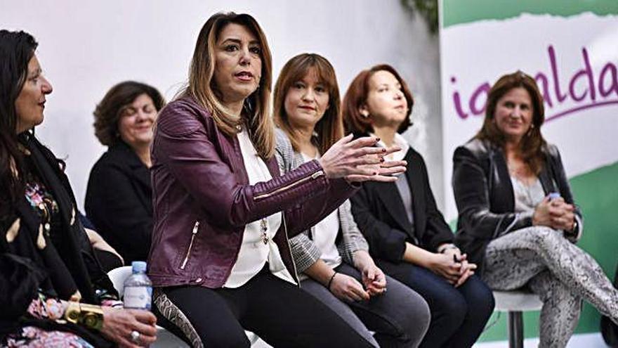 Susana Díaz va denunciar que Vox vulgui elaborar «llistes negres».