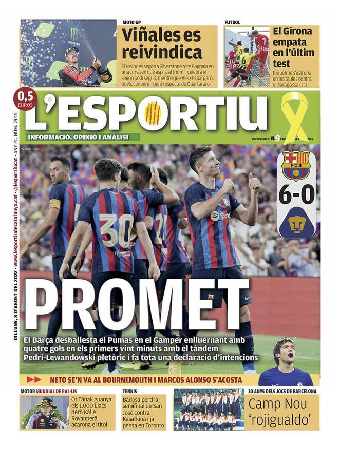 Las portadas de la prensa deportiva de hoy