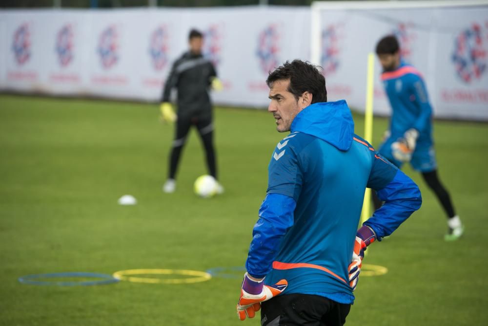 Entrenamiento del Real Oviedo