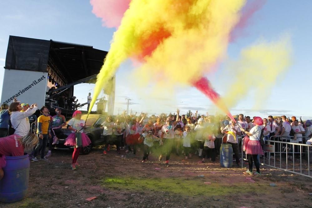 Sexta edición de la Holi Run en Cabezo de Torres