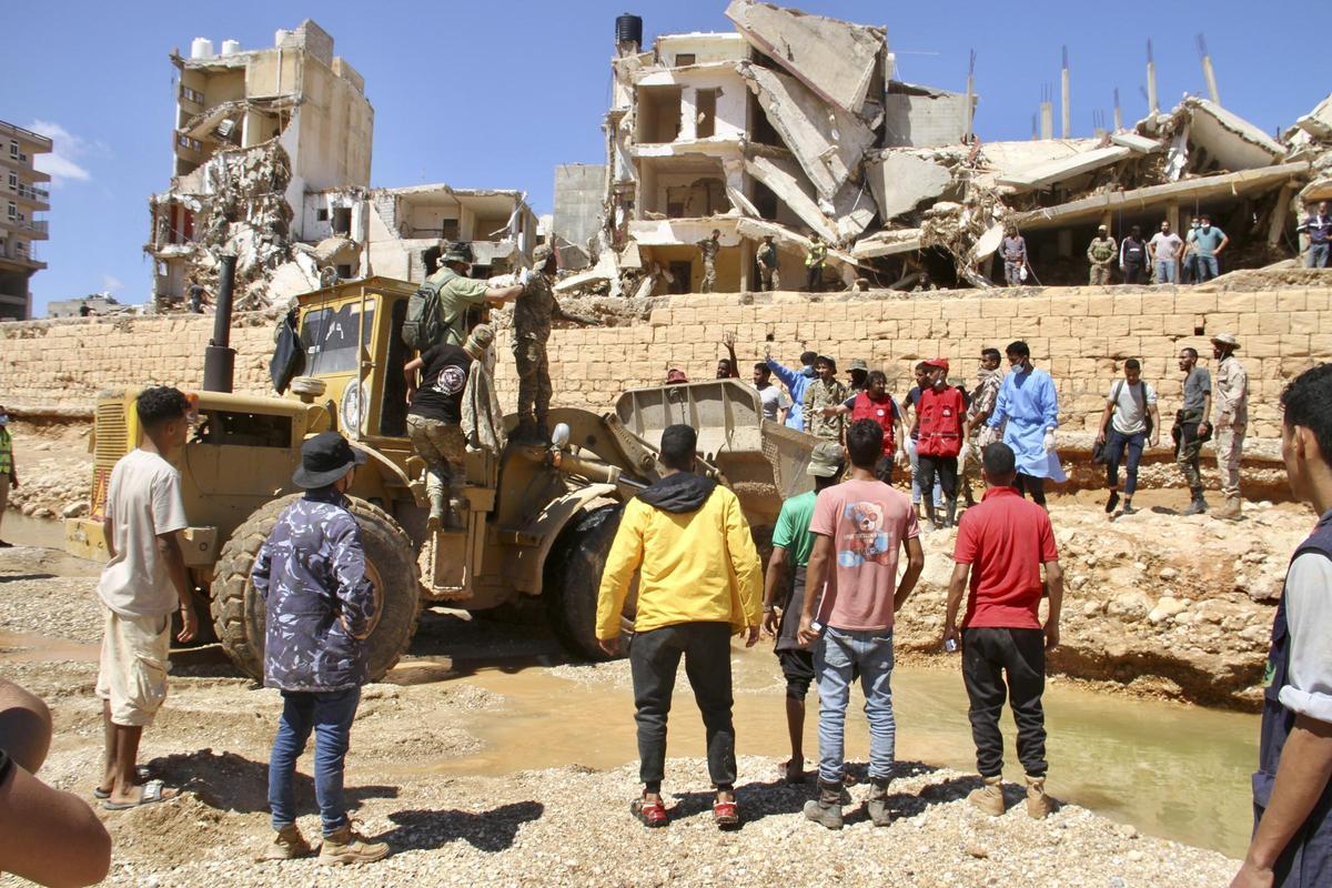 Libia, en ruinas tras las devastadoras inundaciones