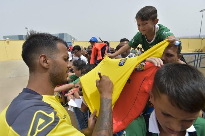 Entrenamiento de la UDLP en el Estadio Municipal ...