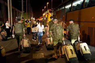 Un total de 250 militares de la BRI X parten a Letonia como primera rotación del contingente Flanco Este XVII