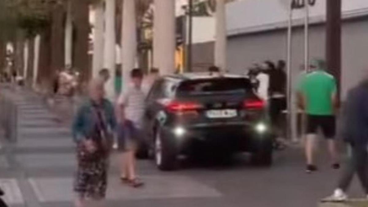 Pelea en el sur de Tenerife