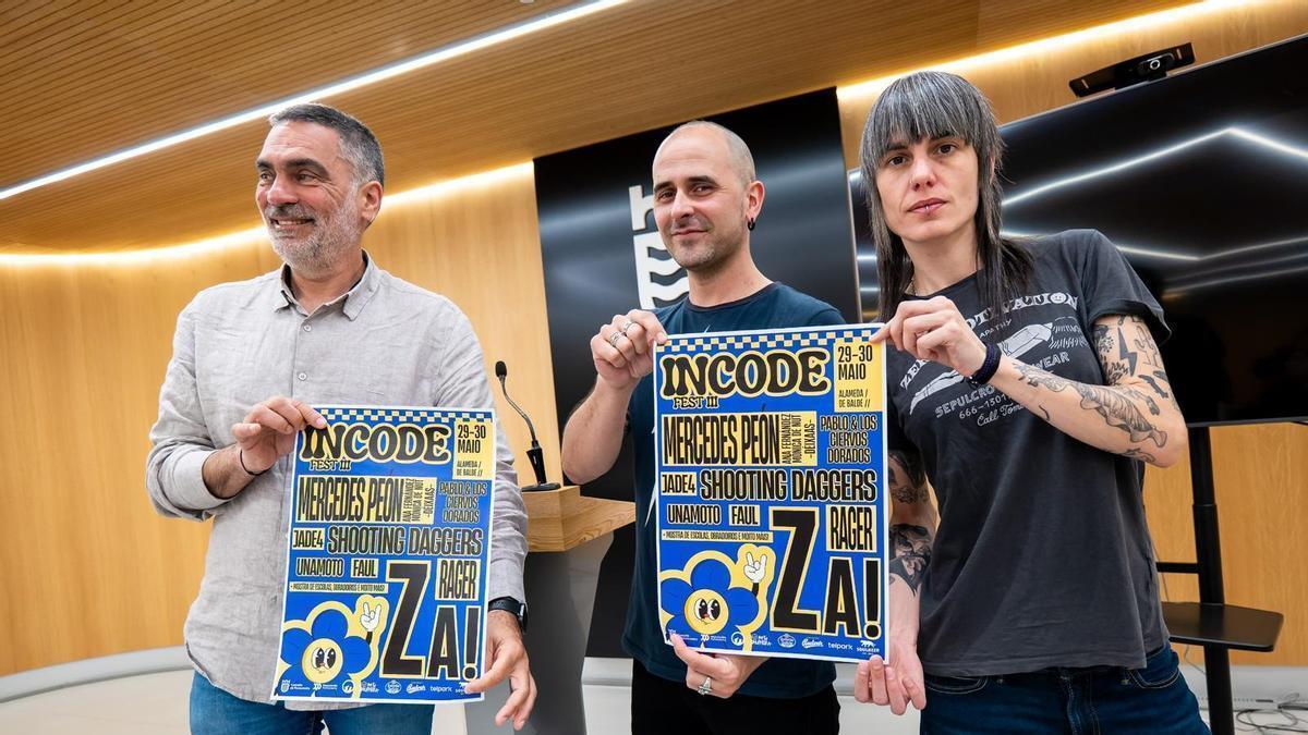 Presentación, esta mañana, del Incode Fest.