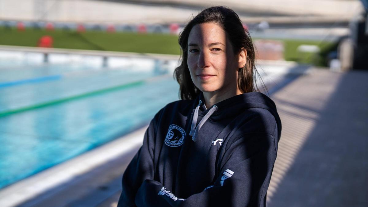 Laura Ester, waterpolista y medalla de oro olímpica en París.